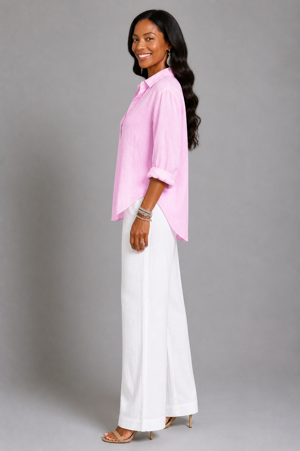 Henriette | Bluse in Rosé