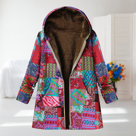 Rose | Rosa Boho-Patchwork-Mantel