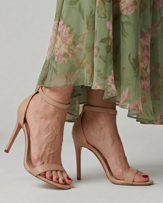 Helena | Riemchensandalette in Beige