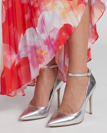 Silke | Metallic-Pumps in Silber