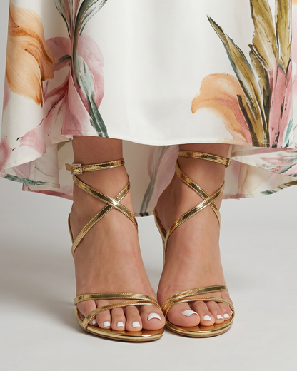 Annelie | Sandalette mit Kreuzriemen
