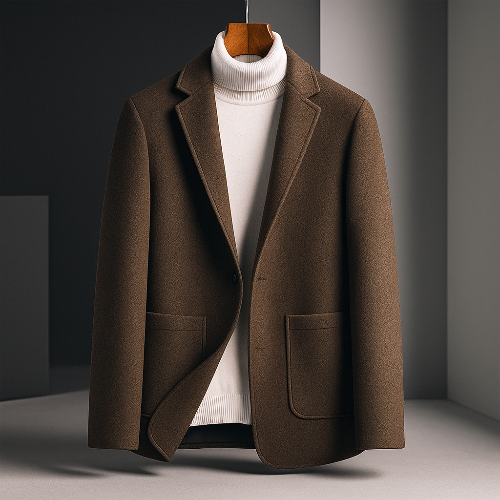 Gitta-Marie | Blazer in Wolloptik im schmalen Schnitt