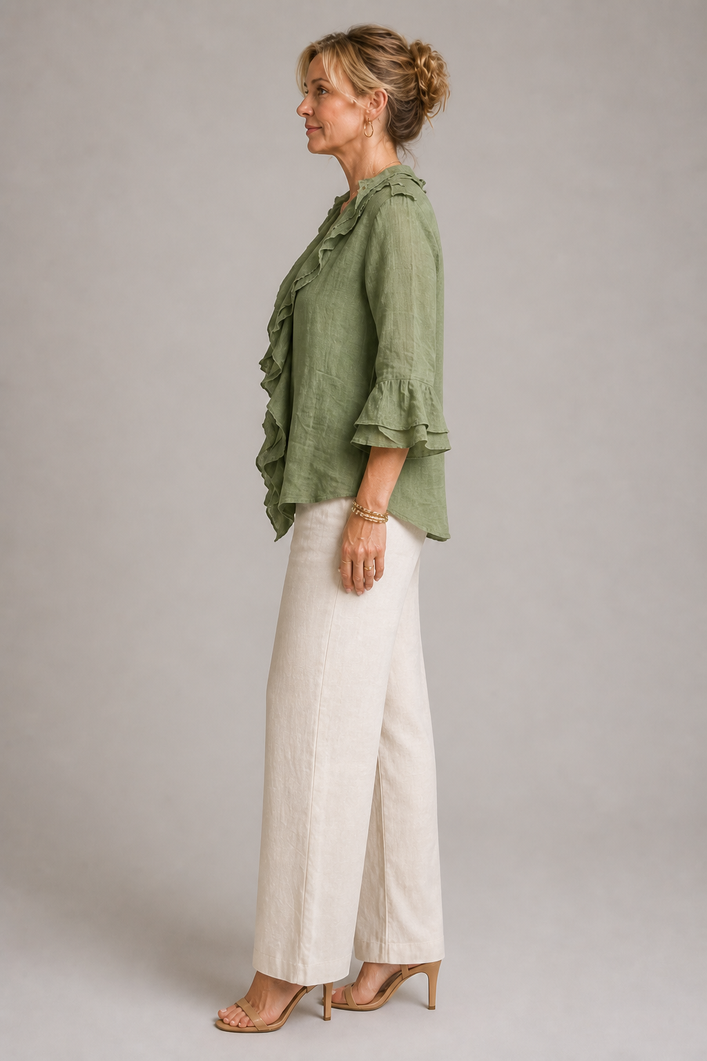 Luzia | Bluse mit Rüschen