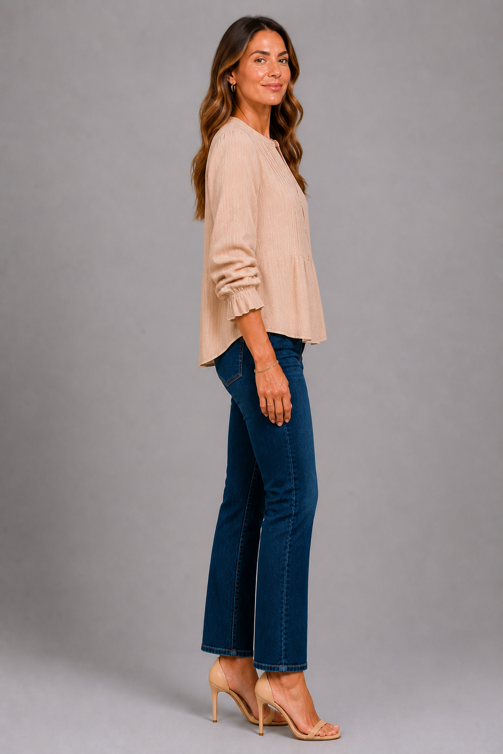Selma | Bluse mit Biesen