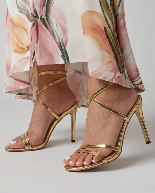 Annelie | Sandalette mit Kreuzriemen