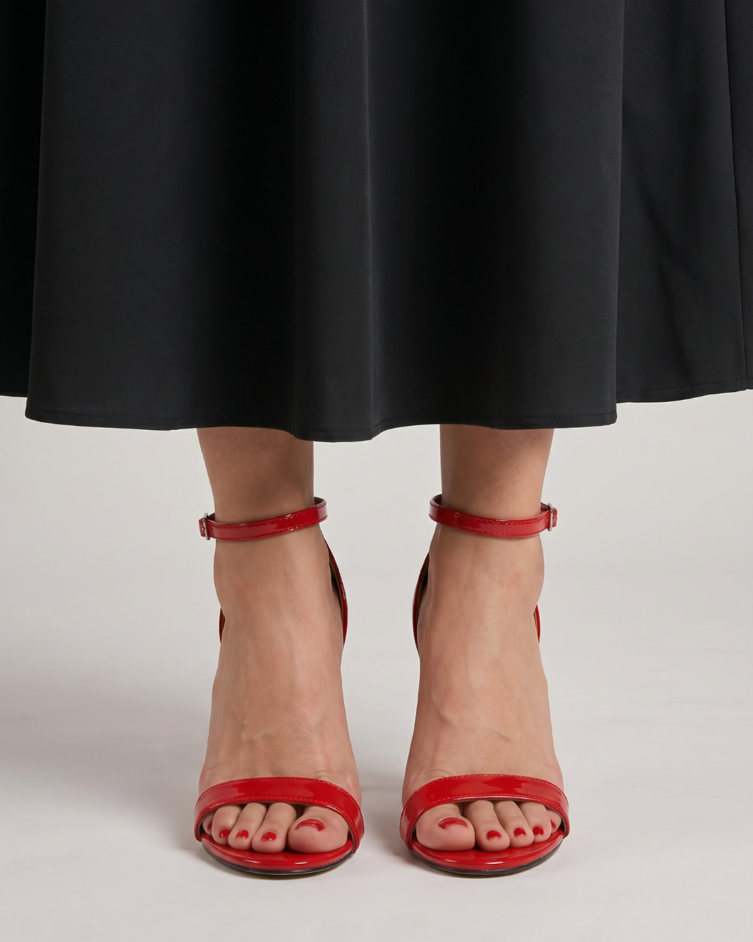 Rosalie | Sandalette in Rot