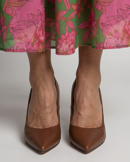 Johanna | Pumps in Cognacbraun