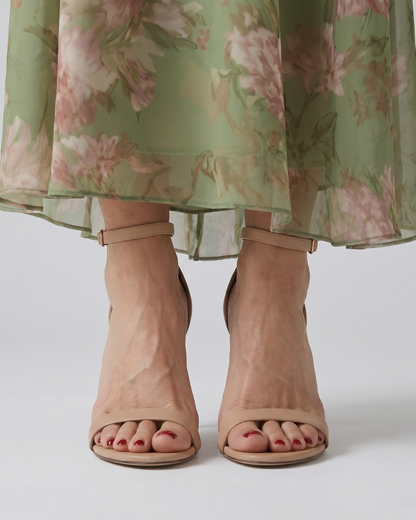 Helena | Riemchensandalette in Beige