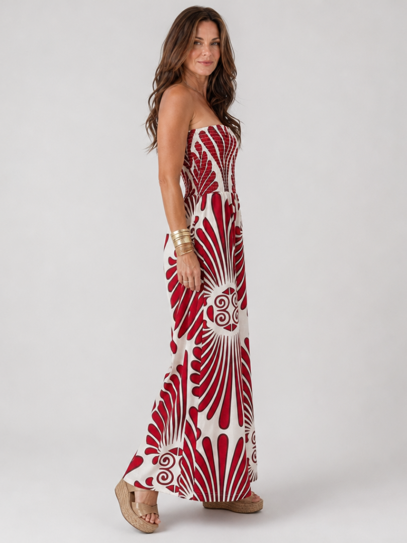 Doris | Jumpsuit mit weitem Bein