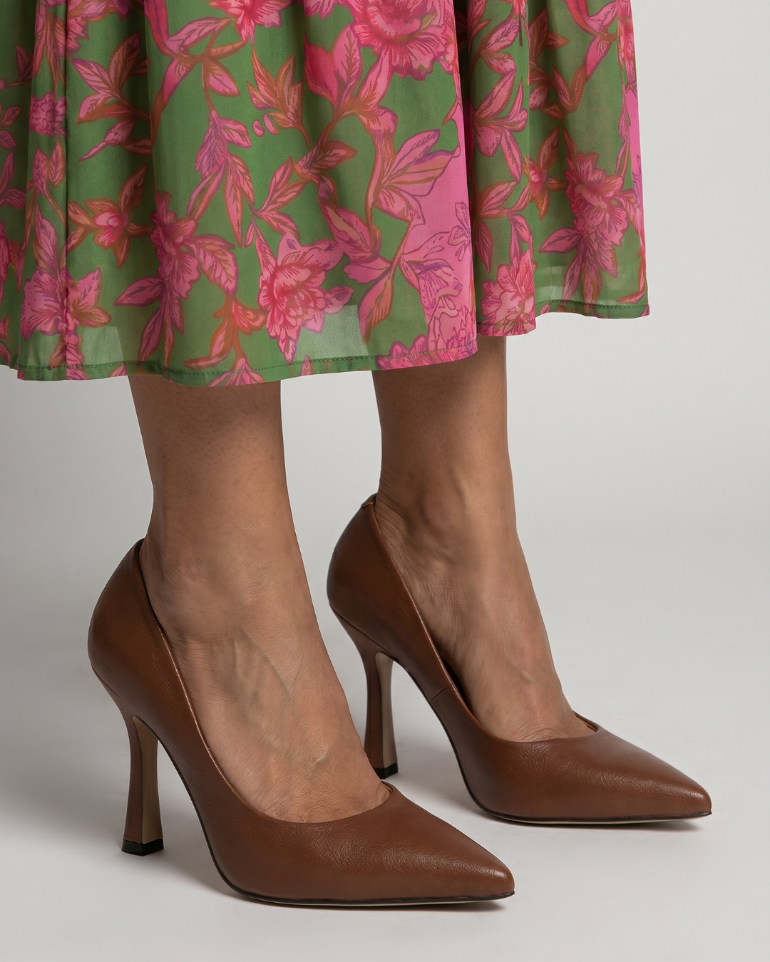 Johanna | Pumps in Cognacbraun