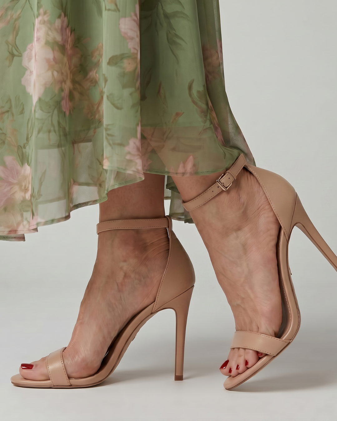 Helena | Riemchensandalette in Beige