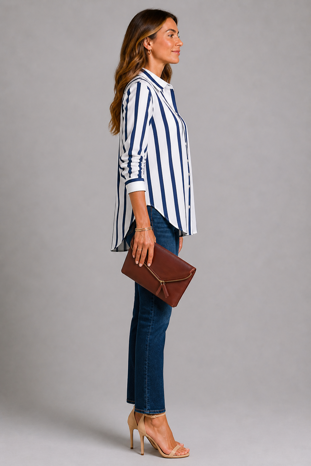 Josepha | Bluse mit Blockstreifen