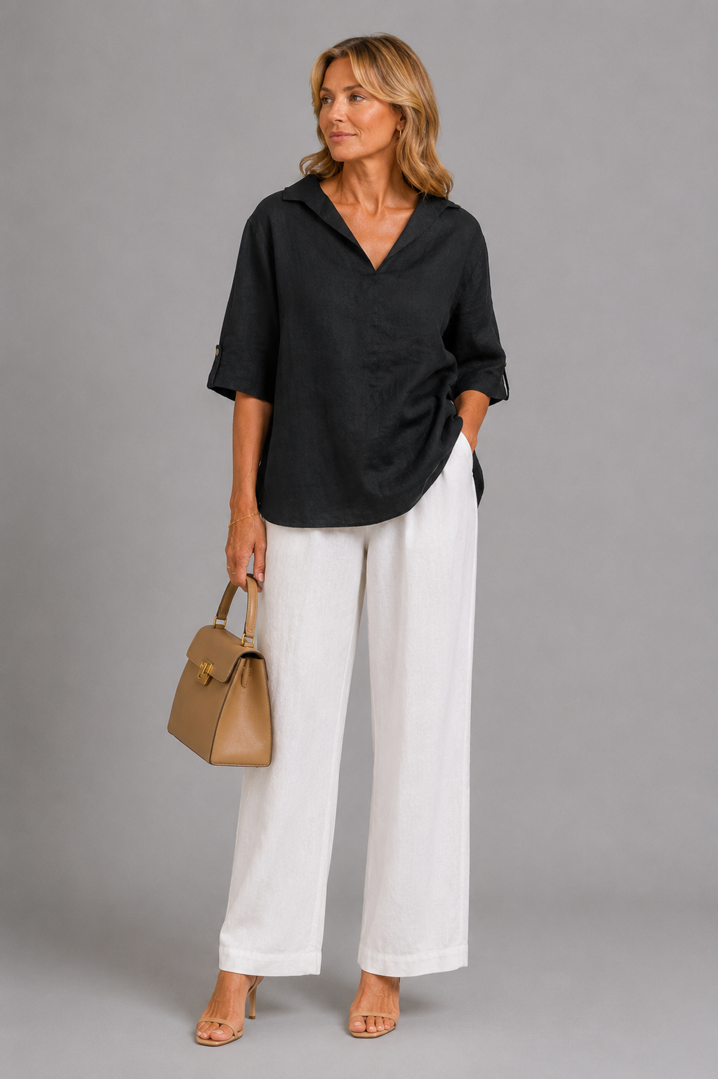 Magda | Bluse in Schwarz