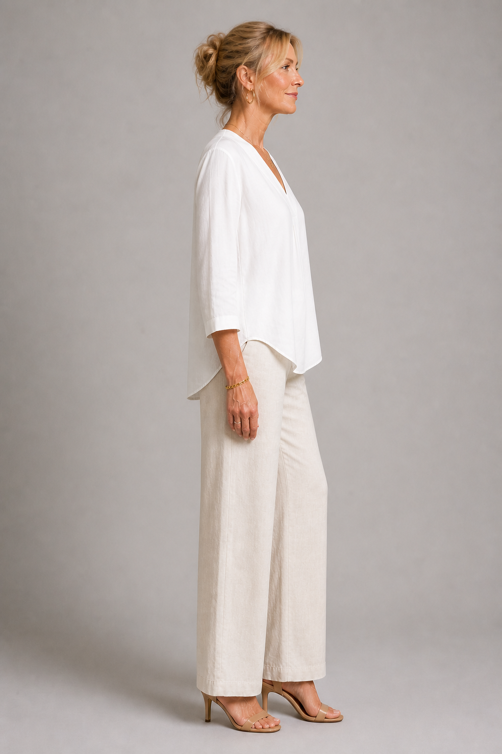 Friederike | Bluse in Weiß