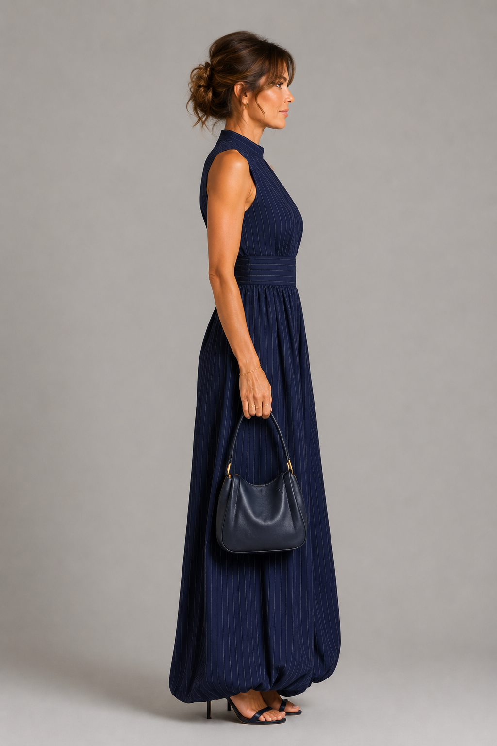 Ilse | Jumpsuit mit Stehkragen