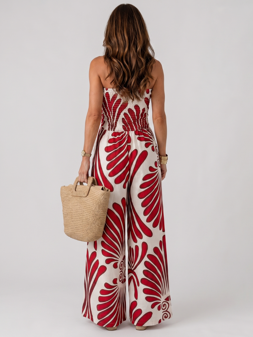 Doris | Jumpsuit mit weitem Bein