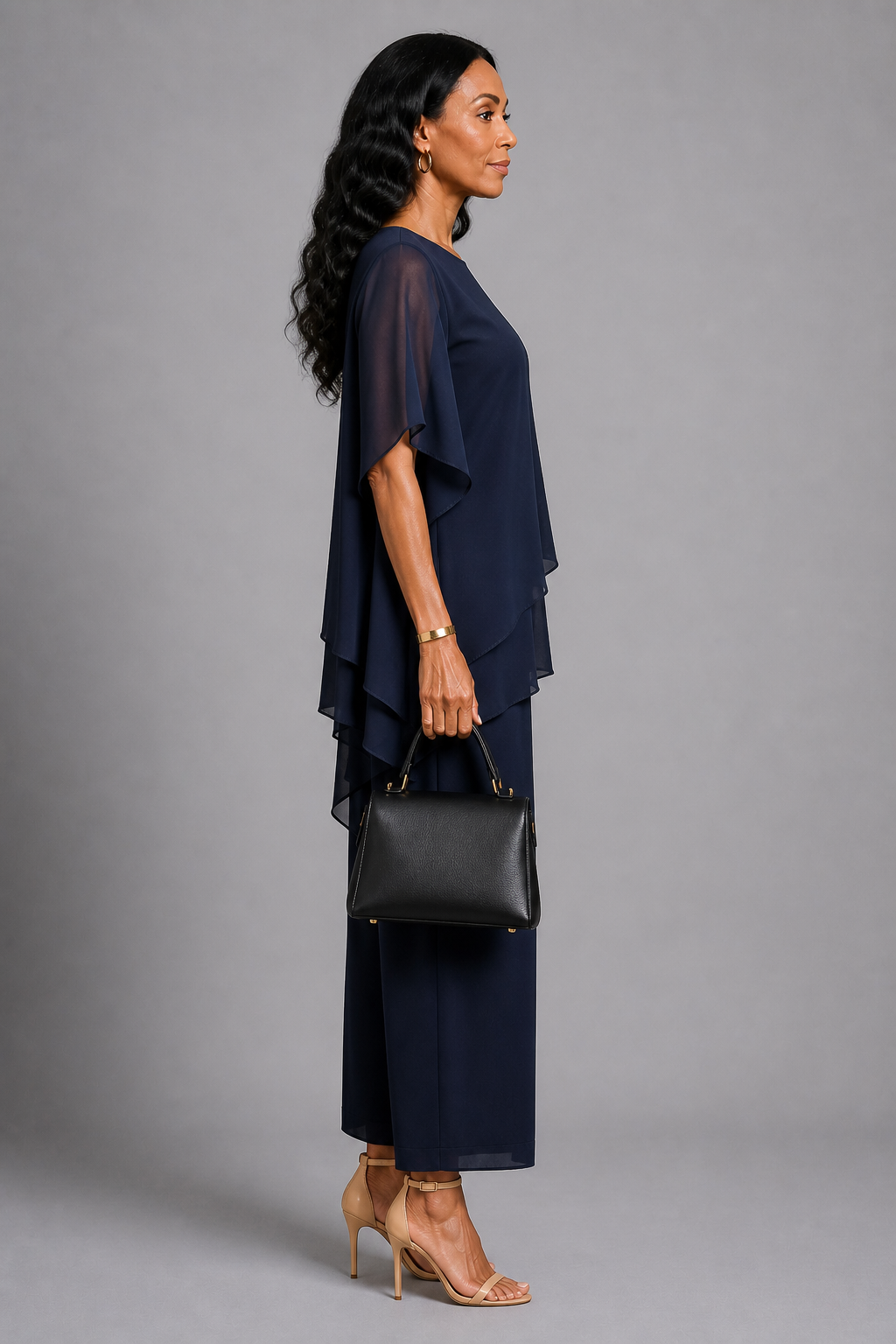 Gerda | Zweiteiler mit Chiffonlage