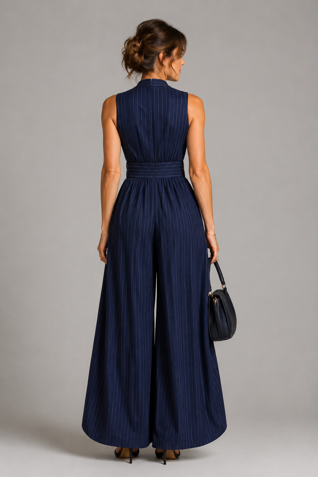 Ilse | Jumpsuit mit Stehkragen