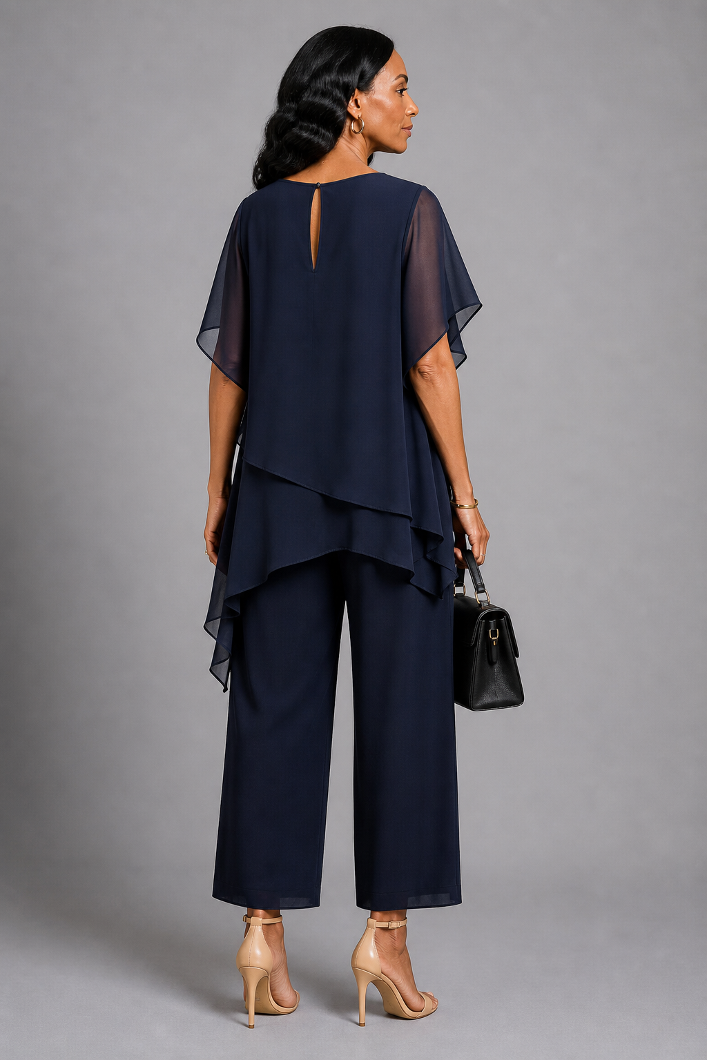 Gerda | Zweiteiler mit Chiffonlage