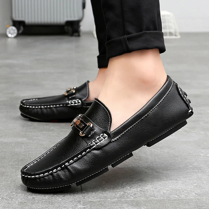 Ingo | Klassische Loafer in Lederoptik