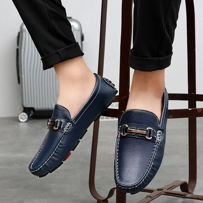 Ingo | Klassische Loafer in Lederoptik