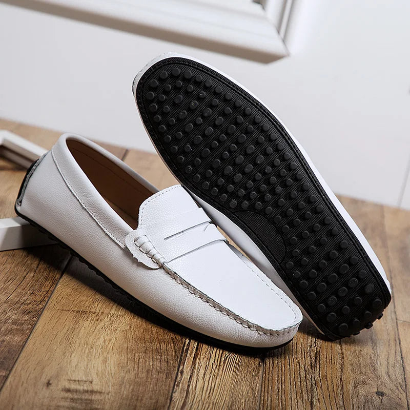Hubert | Lässige Sommer-Loafer in Lederoptik