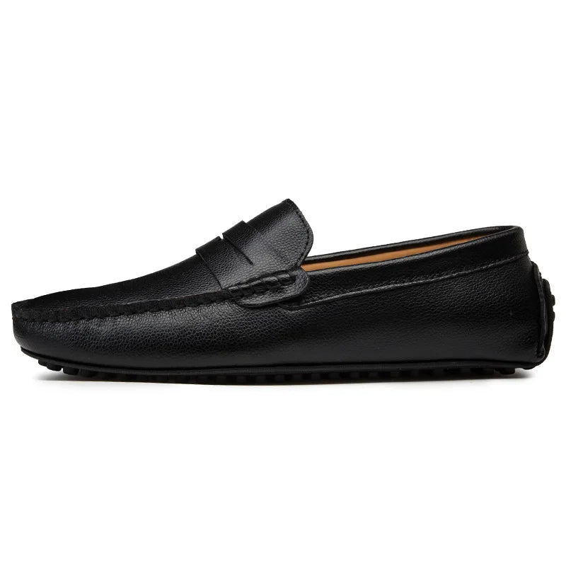 Hubert | Lässige Sommer-Loafer in Lederoptik