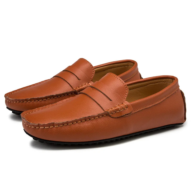 Hubert | Lässige Sommer-Loafer in Lederoptik