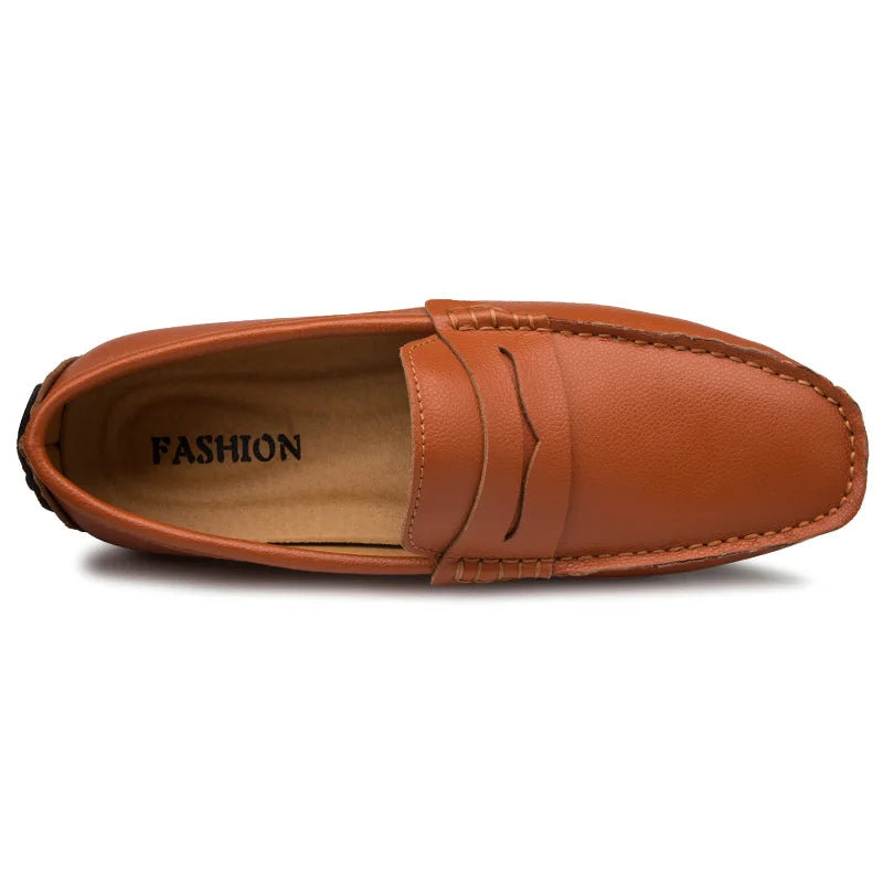 Hubert | Lässige Sommer-Loafer in Lederoptik