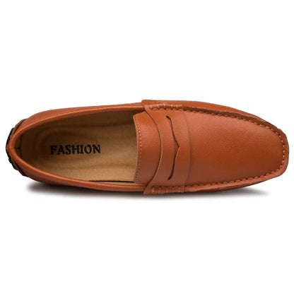 Hubert | Lässige Sommer-Loafer in Lederoptik