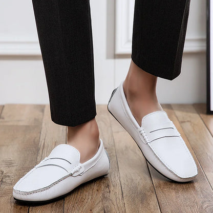 Hubert | Lässige Sommer-Loafer in Lederoptik