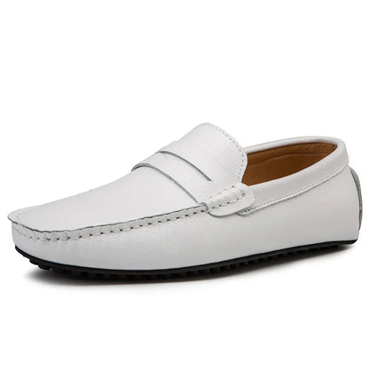 Hubert | Lässige Sommer-Loafer in Lederoptik