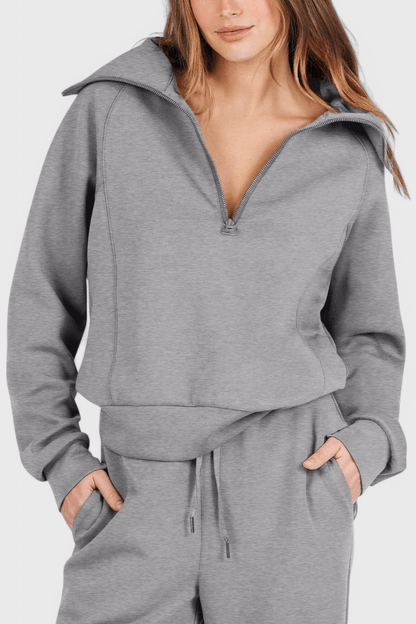 Agnes | Lockerer Pullover & weite Hose Set