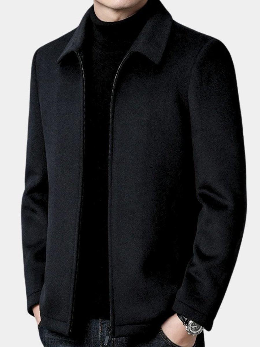 Alexander | Graue Freizeitjacke mit Reißverschluss