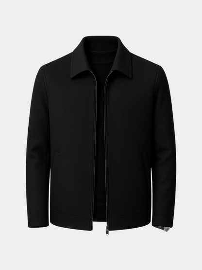 Alexander | Graue Freizeitjacke mit Reißverschluss