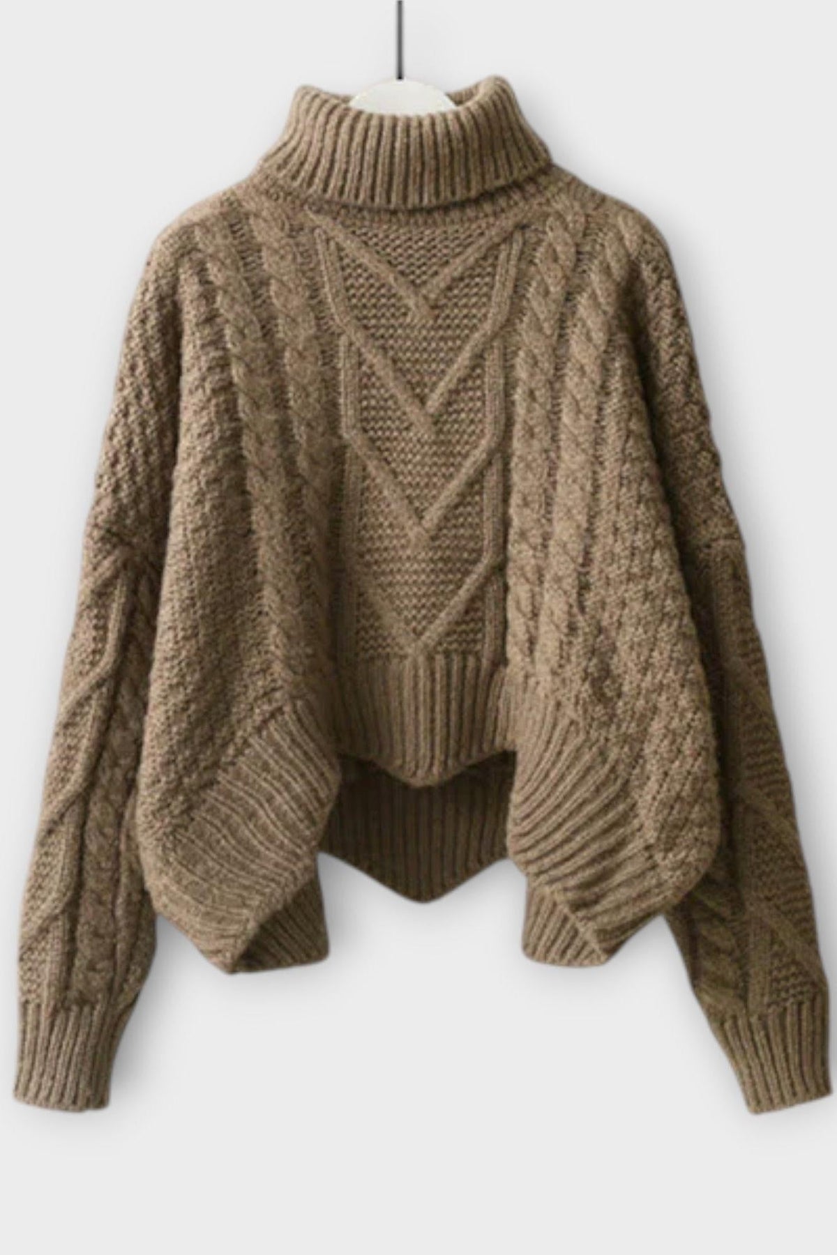 Roberta | Zopfmusterpullover & weite Strickhose Set