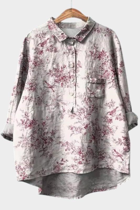 Albertine | Bluse mit feinem Toile-Muster