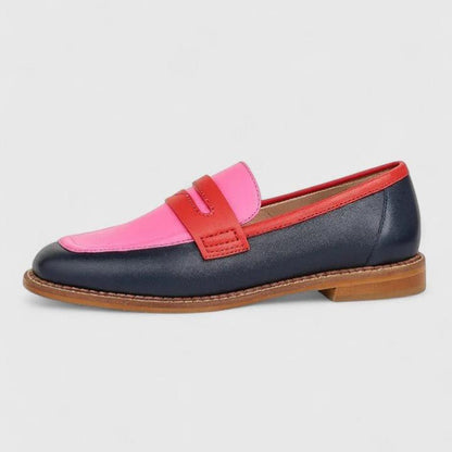 Alice | Loafer in Pink, Rot und Schwarz