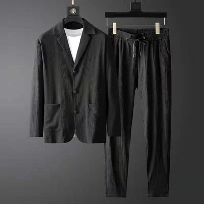 Anna-Marie | Blazer-Set in Leinenoptik