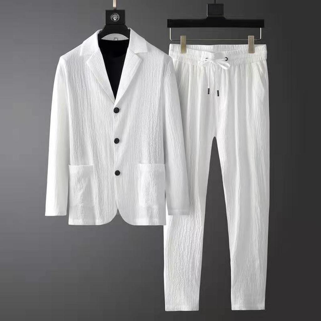 Anna-Marie | Blazer-Set in Leinenoptik