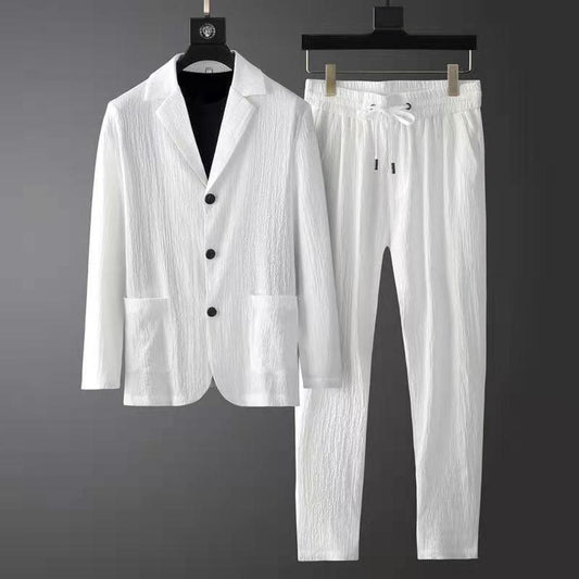 Anna-Marie | Blazer-Set in Leinenoptik