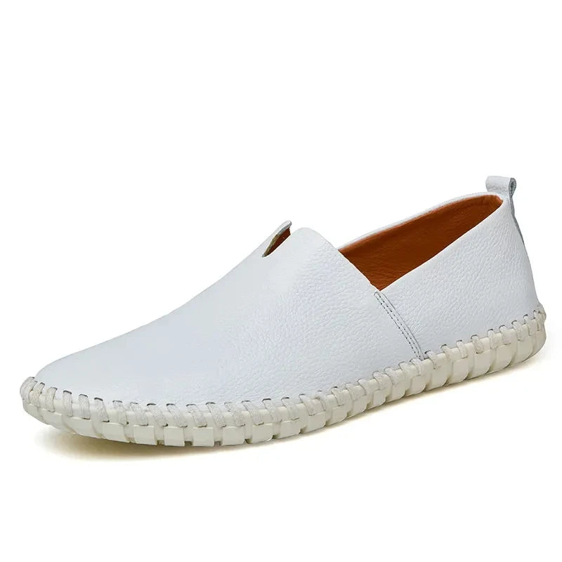 Adrian | Perforierte Loafer in Lederoptik