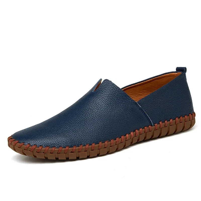 Adrian | Perforierte Loafer in Lederoptik
