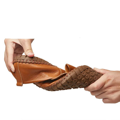 Adrian | Perforierte Loafer in Lederoptik