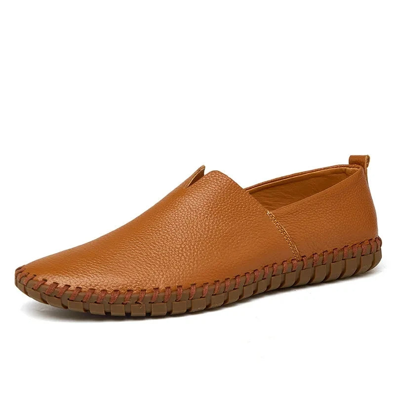 Adrian | Perforierte Loafer in Lederoptik