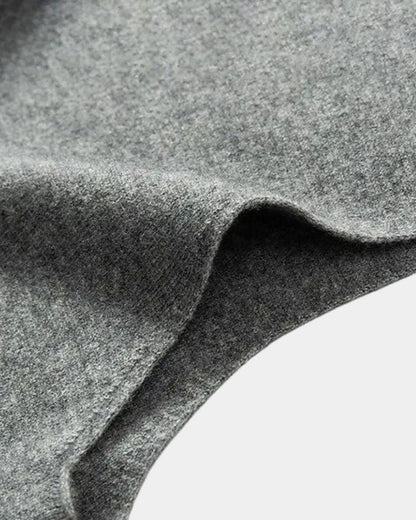 Anselm | Dunkelblaue Strickweste mit Knöpfen