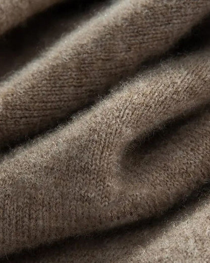 Anselm | Dunkelblaue Strickweste mit Knöpfen