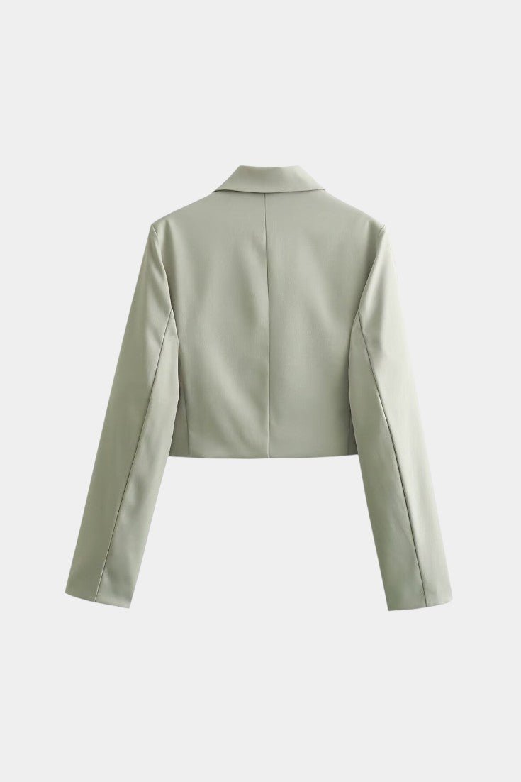 Anna | Kurze Jacke & weite Hose Set