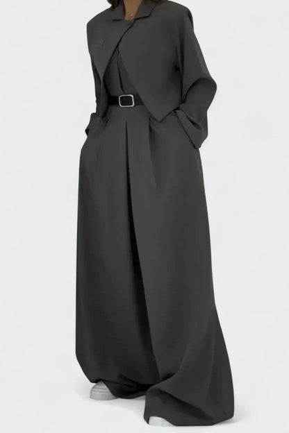 Anthea | Dreiteiliges Blazer-, Bustier- & Hosen-Set