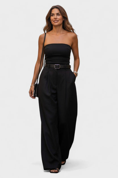 Anthea | Dreiteiliges Blazer-, Bustier- & Hosen-Set